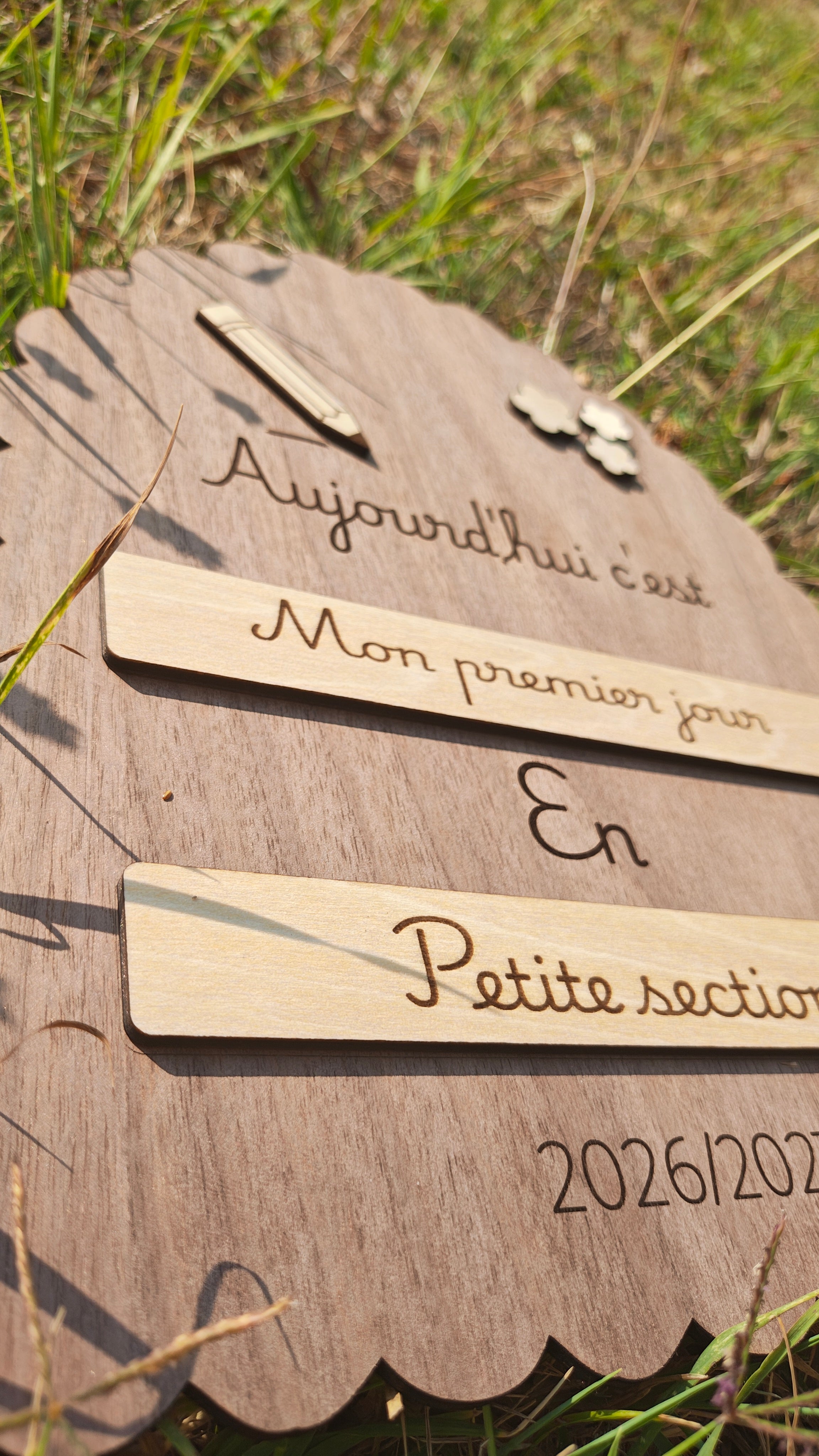 Back to school| option pancarte maternelle