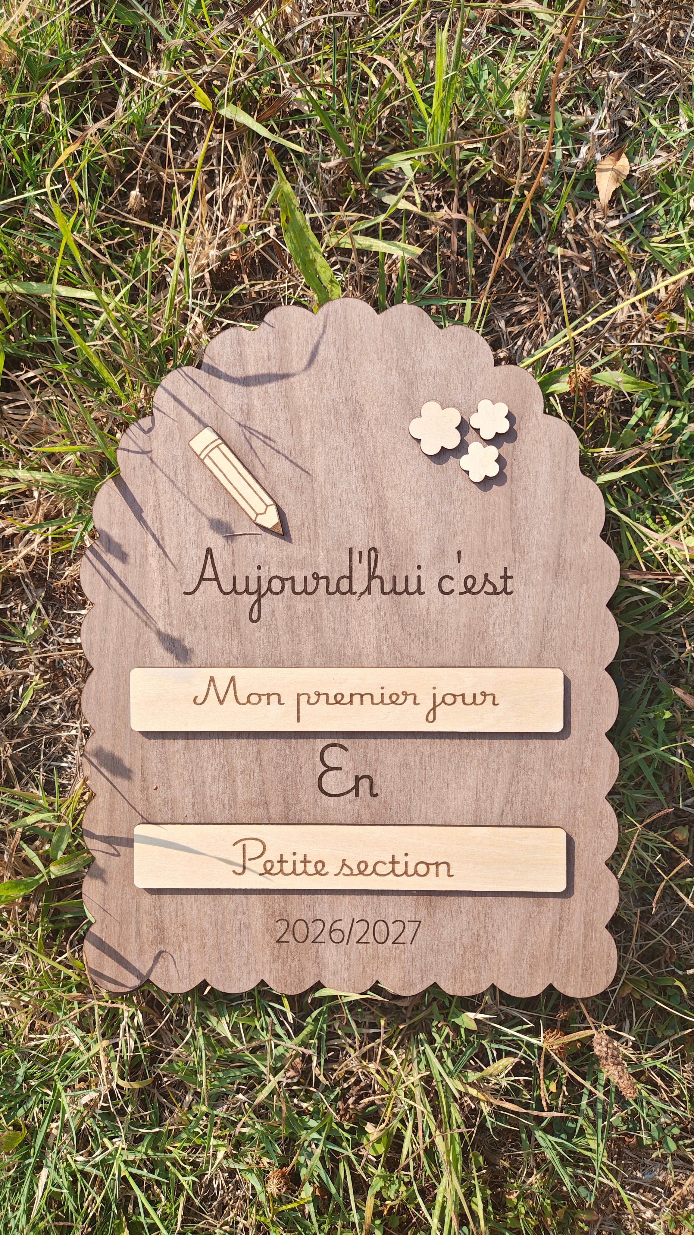 Back to school| pancarte rentrée scolaire Maternelle