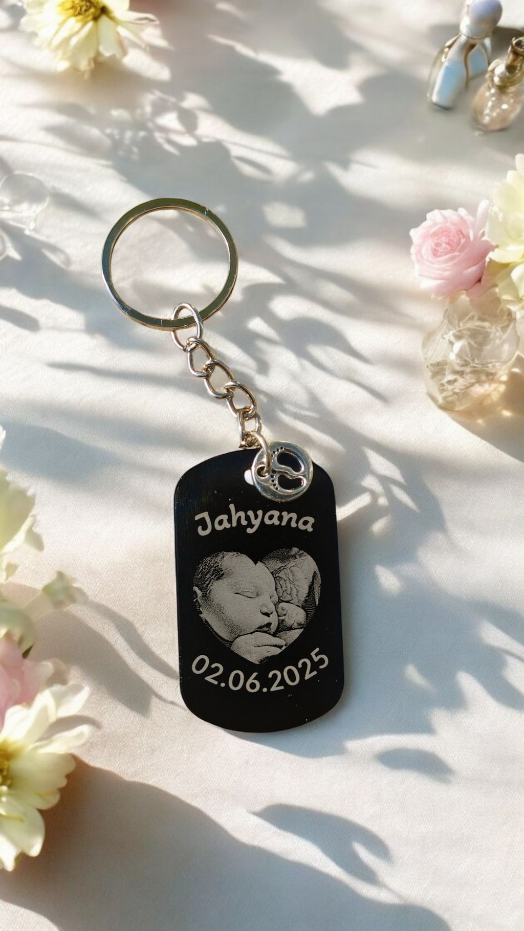 Porte clé naissance