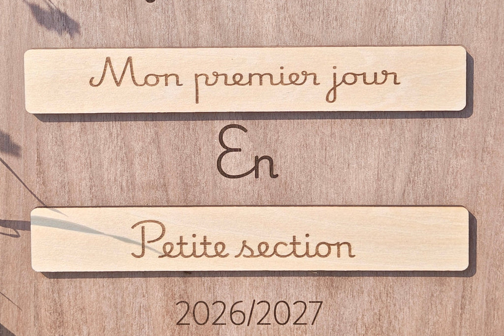 Back to school| option pancarte maternelle